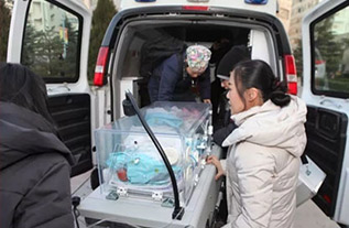 邓州市妇婴监护型护送
